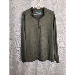 Men's Roundtree‎ & Yorke Pullover XL Green Long Sleeve